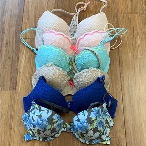 Gently used or new bras size 32C or 34B